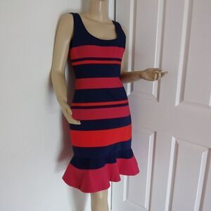NEW Badgley Mischka Solid Party Dress